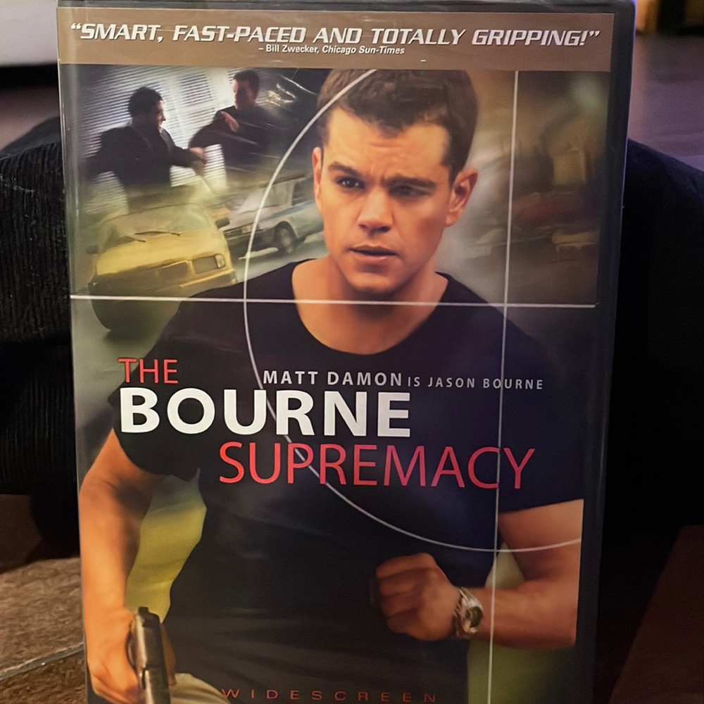 The Bourne Supemacy movie starring Matt Damon